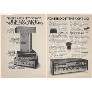  1978 Pioneer SX 780 Stereo Receiver vs Marantz Technics 