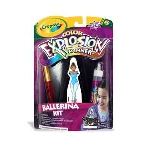    Color Explosion Spinner Effects Ballerina Kit Toys & Games