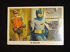 batman tv series adam west rare 1960s belgian card 30