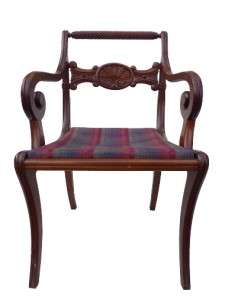 Set of 7 English Duncan Phyfe styled chairs, c. 1920  