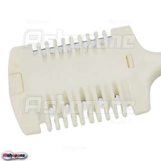 Razor Hair Style Thinning Cutter shaper Comb 2 Blades  