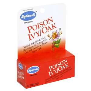  Hylands Poison Ivy/Oak Tabs, 50 ct Health & Personal 