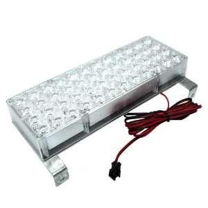  2 x 48 LED Car Flash Strobe Light Red and Blue HS 51025A 