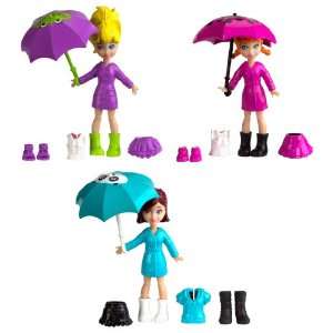  Mattel Polly Pocket Rainy Day Playset X1212 Toys & Games