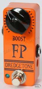   FP BOOST Guitar Pedal Signal Booster DredgeTone   ORANGE   NEW  