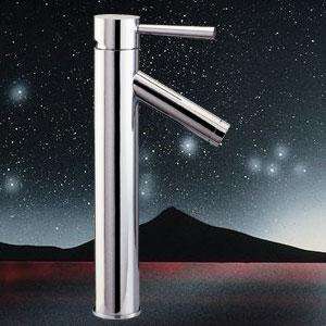 Chrome Finished Rocket Single Lever Lavatory Faucet  