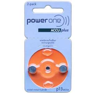  ACCU plus Size 13 Rechargeable Hearing Aid Batteries Electronics