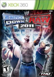 WWE SMACKDOWN VS RAW 2011 XBOX 360 NTSC *NEW* 752919552254  