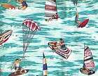Fabric BTY Northcott Ro Gregg Fly Like the Wind Watersports Jet Skis 