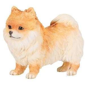  Pomeranian Puppy Dog Collectible Figure H 3