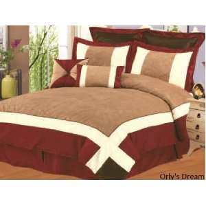 Queen size Bed in a Bag 8 pc. Comforter / Bedding Set / Bed Ensemble 
