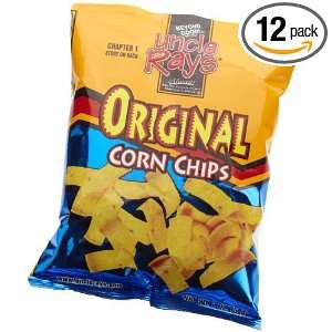 Uncle Rays Corn Chips, 6 Ounce Packages (Pack of 12)  