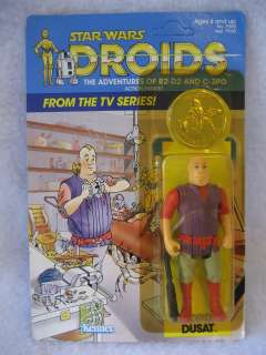 DROIDS vintage Star Wars JORD DUSAT action figure MOC 1985 cartoon toy 