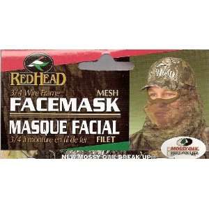  3/4 Wire Frame Mesh Camouflage Face Mask Sports 