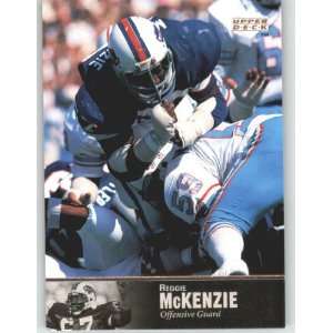   Reggie McKenzie   Buffalo Bills   NFL Trading Card in Screw Down Case