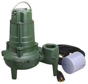 New Zoeller BN 267 1/2 HP Submersible Sewage Pump BN267  