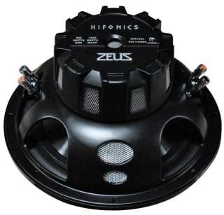 Hifonics ZRX12D4 12 2000W Car Round Subwoofers Power Subs DVC ZRX 