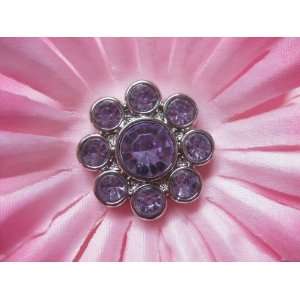   18mm Lavender Acrylic Rhinestone Buttons 3ala Arts, Crafts & Sewing