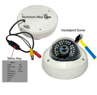 Surveillance CCTV 600TVL SONY CCD 30 Led IR Dome Security Camera 2.8 
