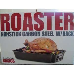  Roaster Nonstick Carbon Steel W/rack