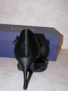 Stuart Weitzman $535 Rockclim Black T Strap Sandal sz 8  