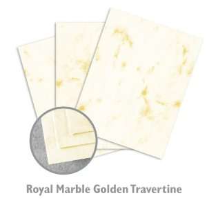  Royal Marble Golden Travertine Paper   3000/Carton Office 