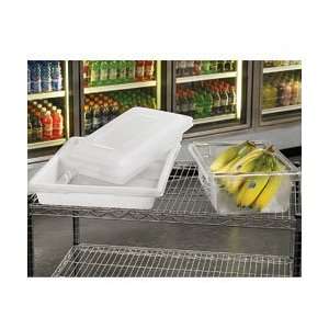 RUBBERMAID Stackable Totes  SNAP ON LID SOLD SEPERATELY   White   Lot 