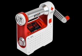 Eton ARCPT300W Axis Self Powered Weather Radio USB Cell Phone Charger 