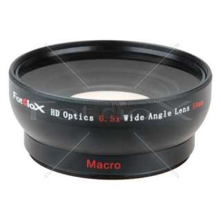 with macro attachment 58mm 2 0x telephoto lens converter material 