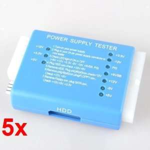   LED PC 20/24 Pin SATA HD Power Supply Tester