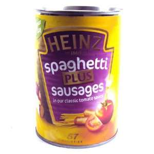 Heinz Spaghetti and Sausages Large Size 400g  Grocery 
