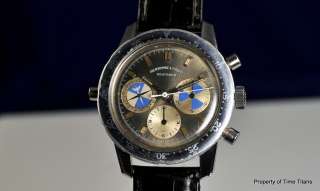 HEUER ABERCROMBIE SEAFARER 2446 COMPRESSOR CASE AUTAVIA RARE 