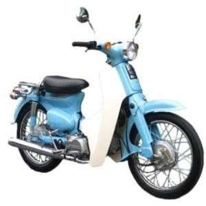    110cc Retro Euro Style Gas Moped Scooter