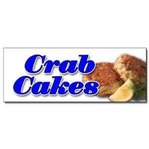   CRABS DECAL sticker crabs maryland seafood fried mini 
