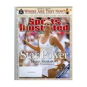  Maria Sharapova unsigned Sports Illustrated Magazine (Tennis 