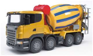 Bruder SCANIA R series Cement mixer toy truck # 03554  