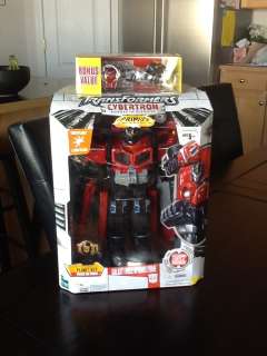 Transformers Cybertron Optimus Prime Rare Bonus Scout Figure Toy 