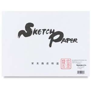  Sketch Paper Pads   9 x 12, Japanese Sketch Paper, 48 Sheet Pad 