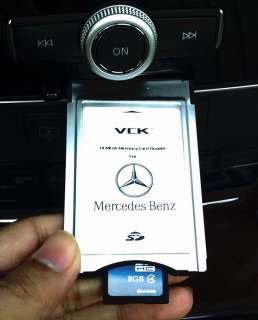   Mercedes Benz PCMCIA TO SD PC CARD ADAPTER Support SDHC up to 32GB