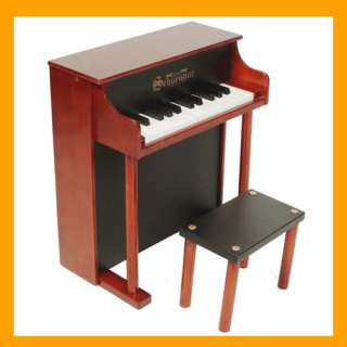   6625MB 25 Key Traditional Spinet Upright Piano Mahogany/BlackNEW