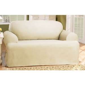  Cotton Duck Sofa Slipcover (T  Cushion) Fabric Linen 