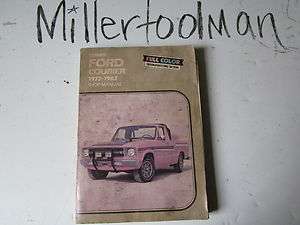 1972 1982 CLYMER FORD COURIER SHOP SERVICE MANUAL  