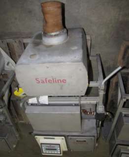 USED SAFELINE METAL DETECTOR STAINLESS STEEL  