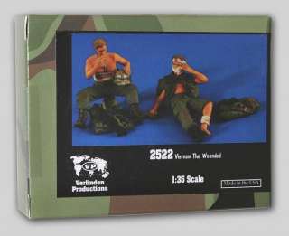 Verlinden kit #2522  Vietnam The Wounded  1/35 scale 2 figure 