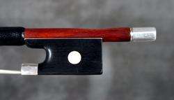 fine French certified viola bow by Cuniot Hury, 1900.  