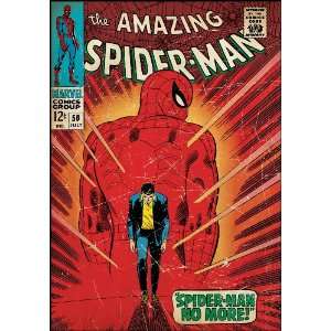   RMK1659SLG Spiderman Walking Away Peel and Stick Comic Book Cover