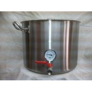 15 Gallon Pro Quality Stainless Steel Brew Kettle Induction Ready 