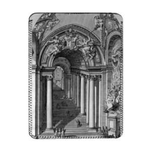  View of the staircase in the Scala Regia,   iPad Cover 