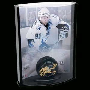   Bay Lightning Steven Stamkos Curve Display Case With Autographed Puck