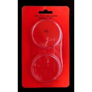   Air Tite Direct Fit X6 Coin Holder for 2oz. ROUNDS 